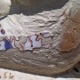 DECORATED LION (FRAGMENT). BEZALEL ST., JERUSALEM, 2002 (REMOVED)